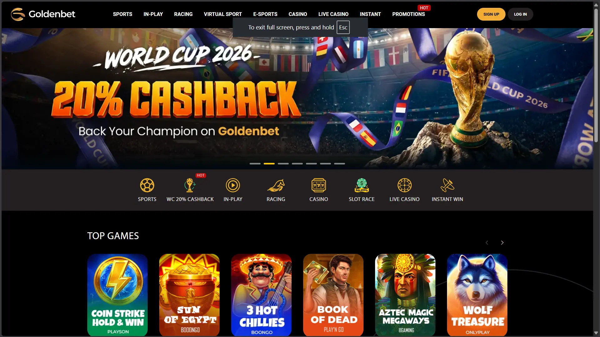 Goldenbet Online Casino